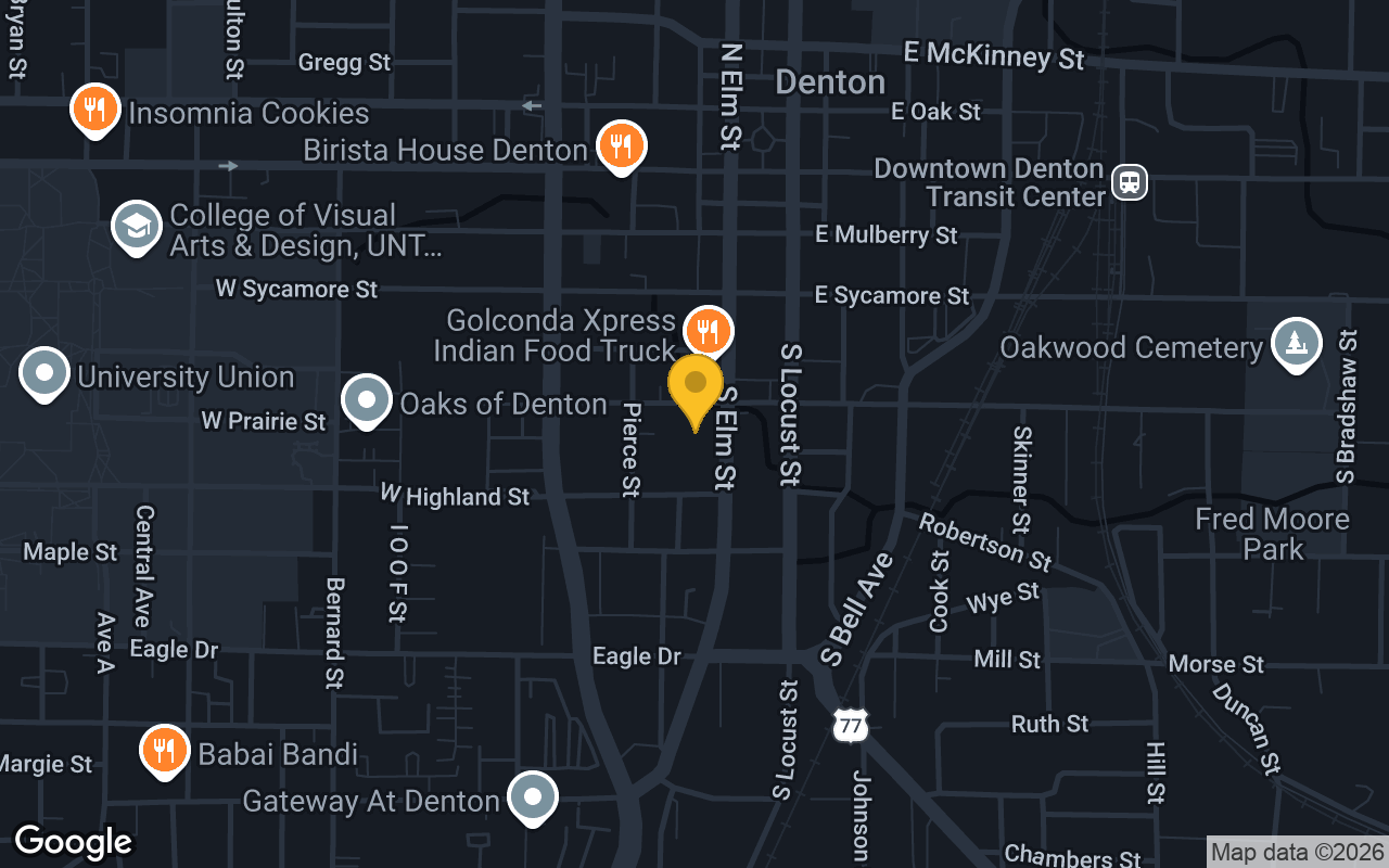 Map of Jack's Tavern