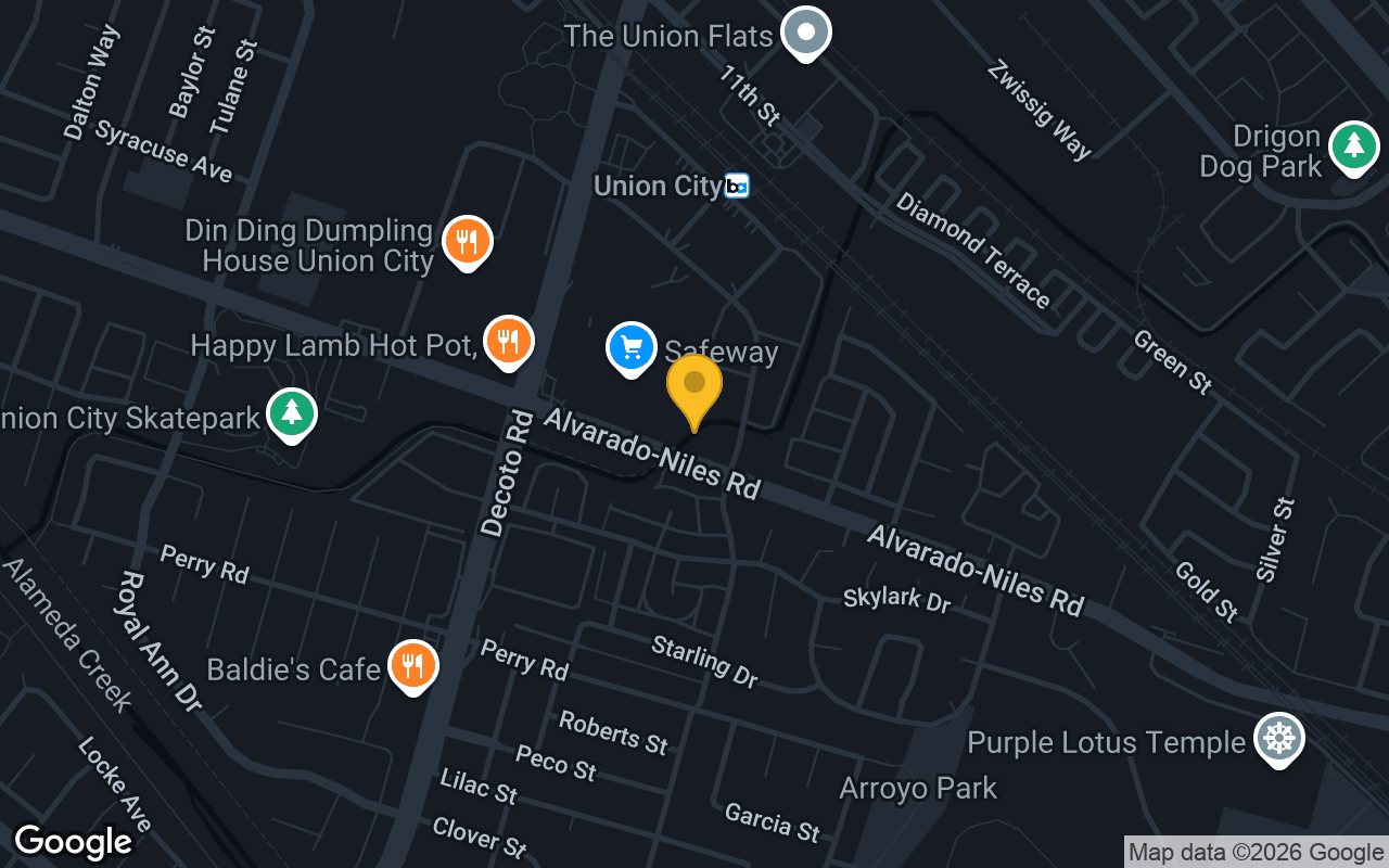 Map of JIm's Cocktails