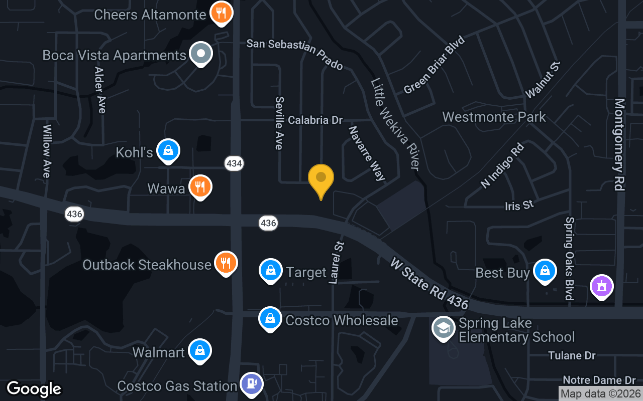 Map of Kiwis Pub and Grill