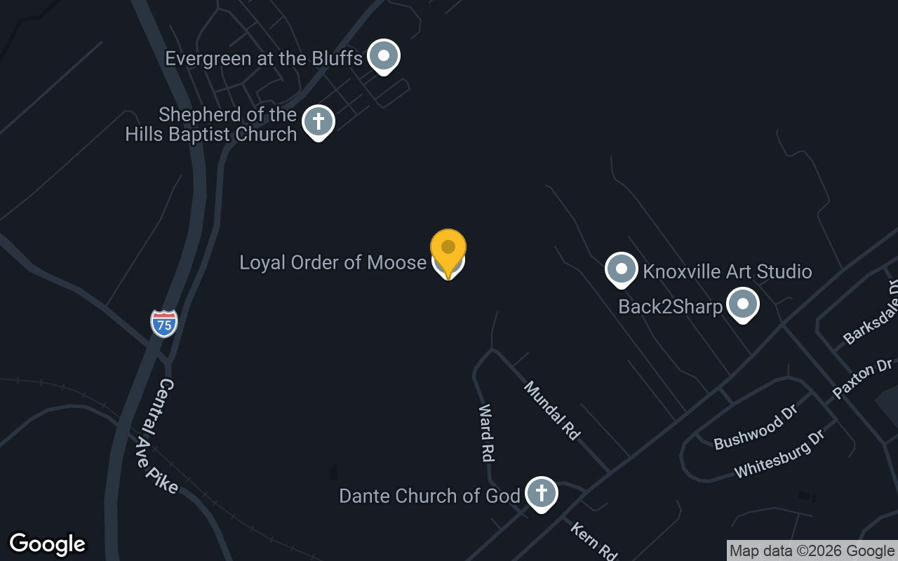 Map of Moose Lodge 1560