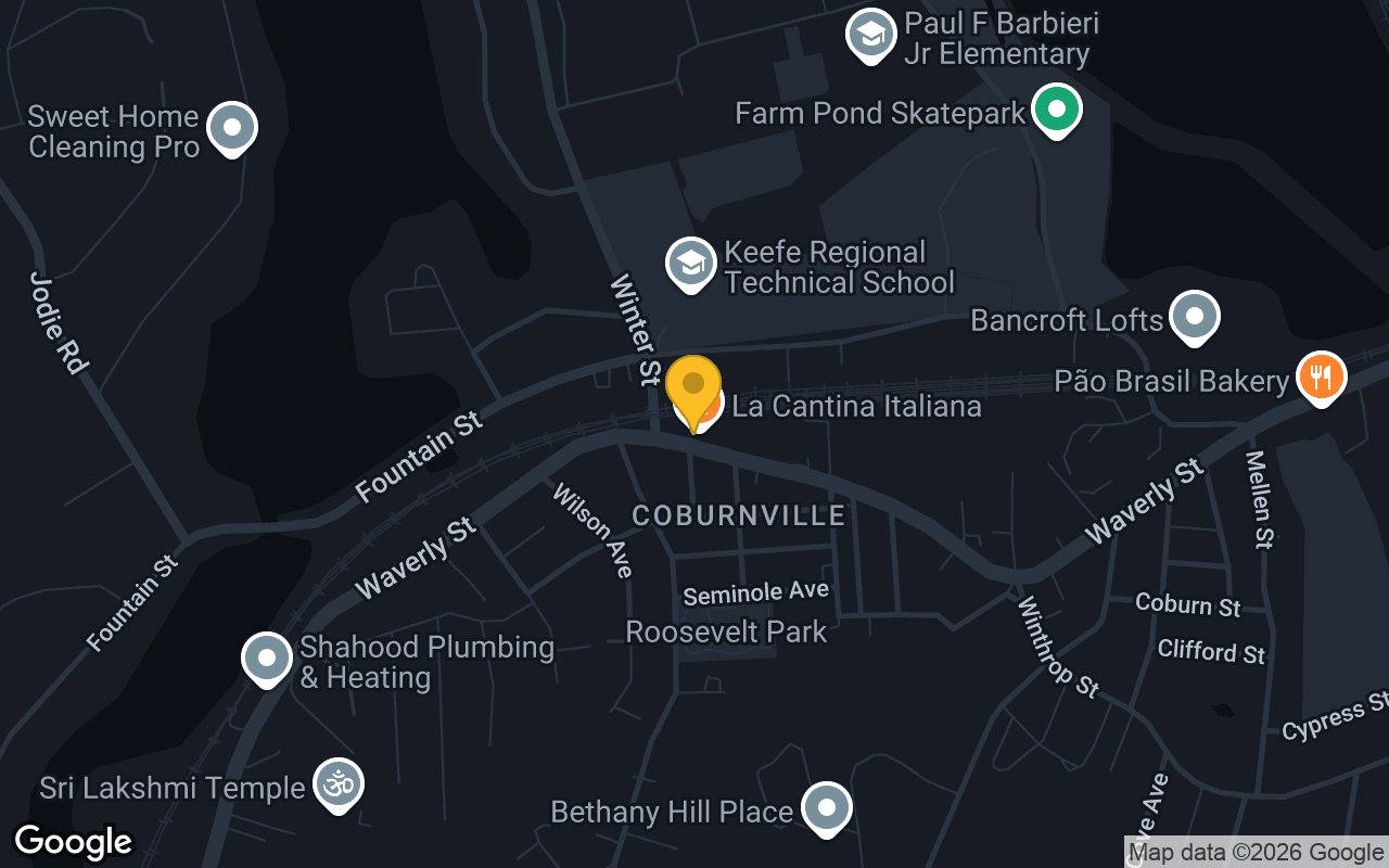 Map of La Cantina Italiana
