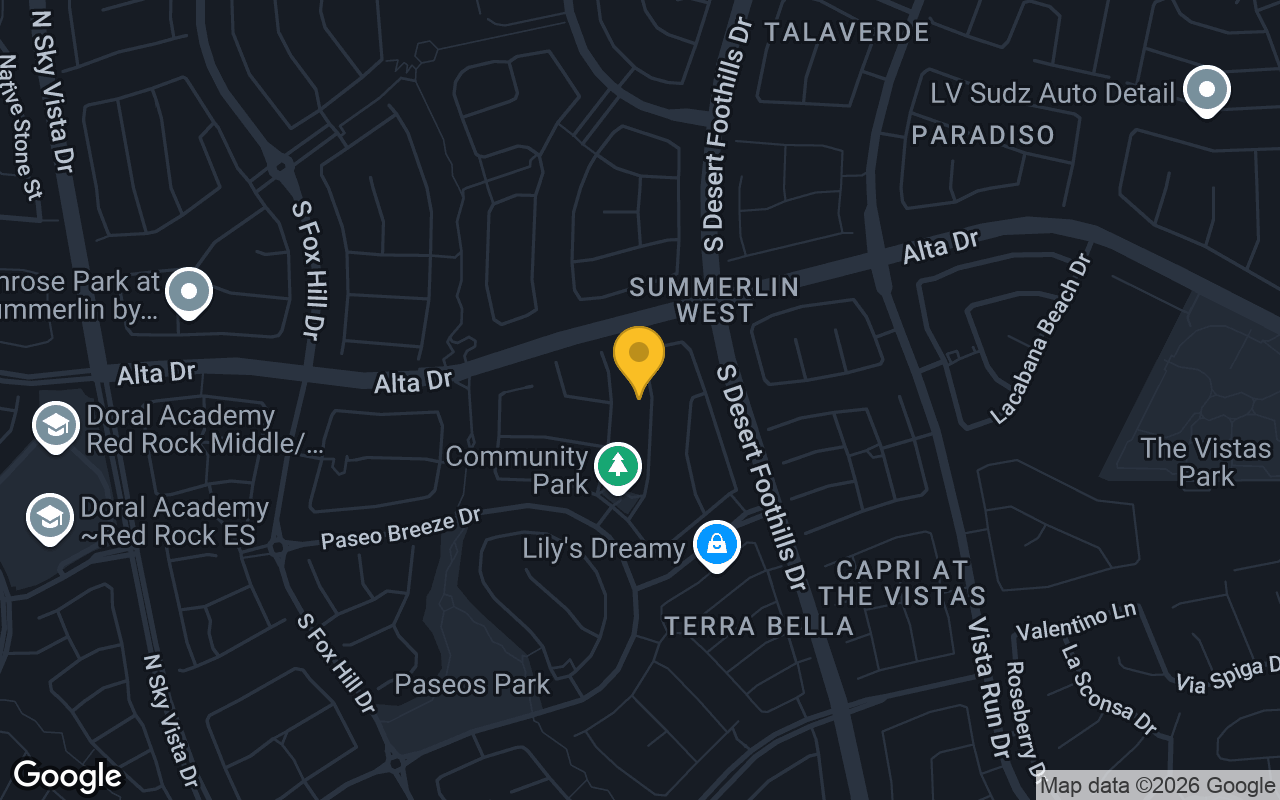 Map of Las Vegas Pub