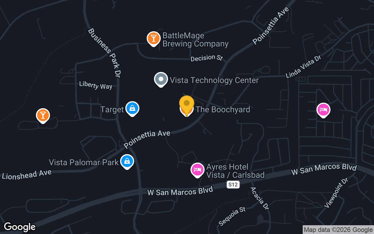 Map of Latitude 33 Brewing Company