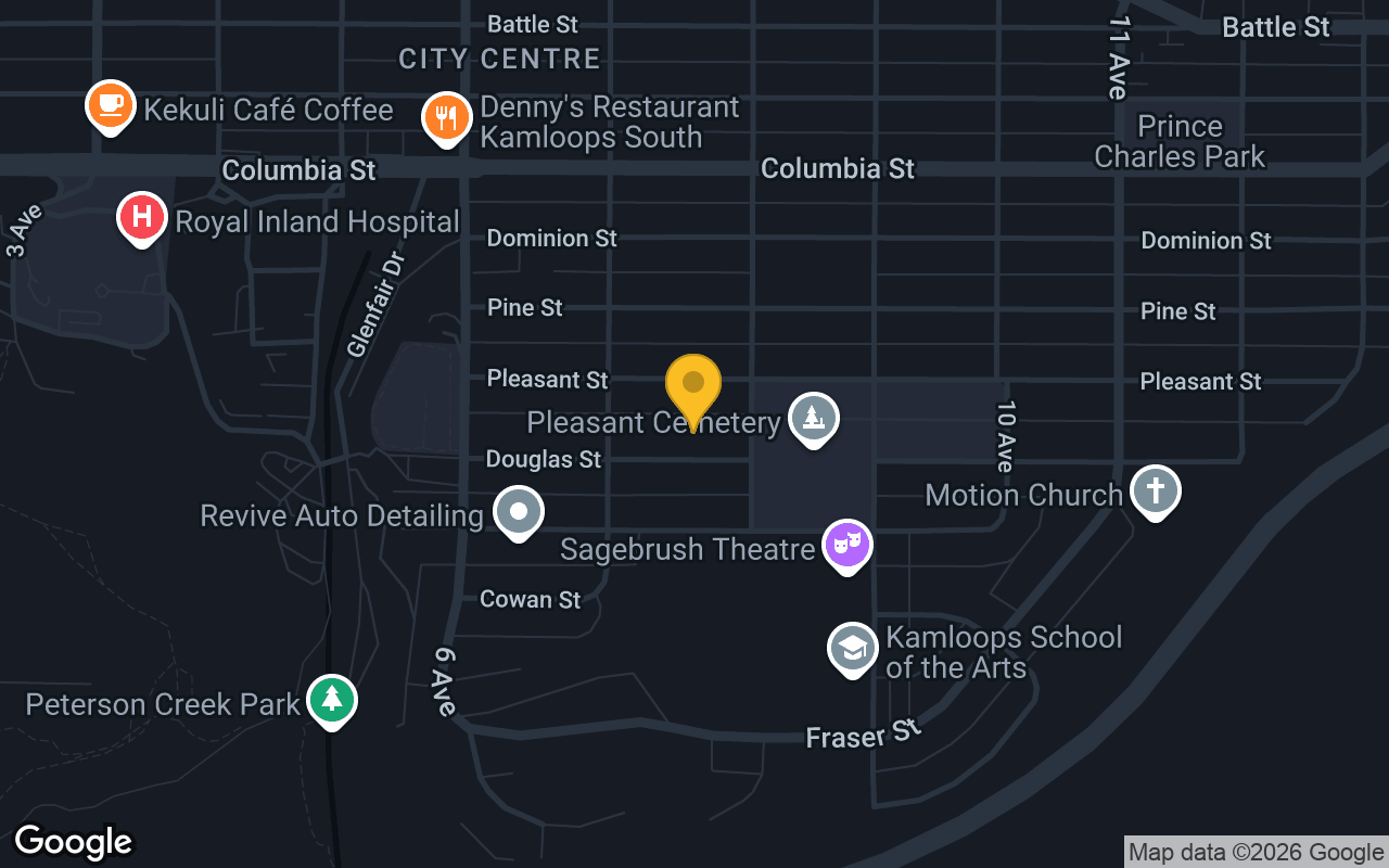 Map of Laughing Monkey B&G