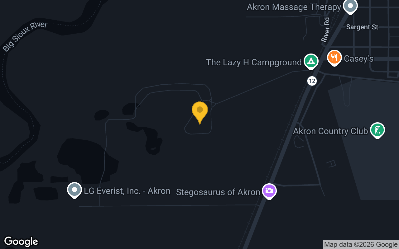 Map of Lazy H Campground