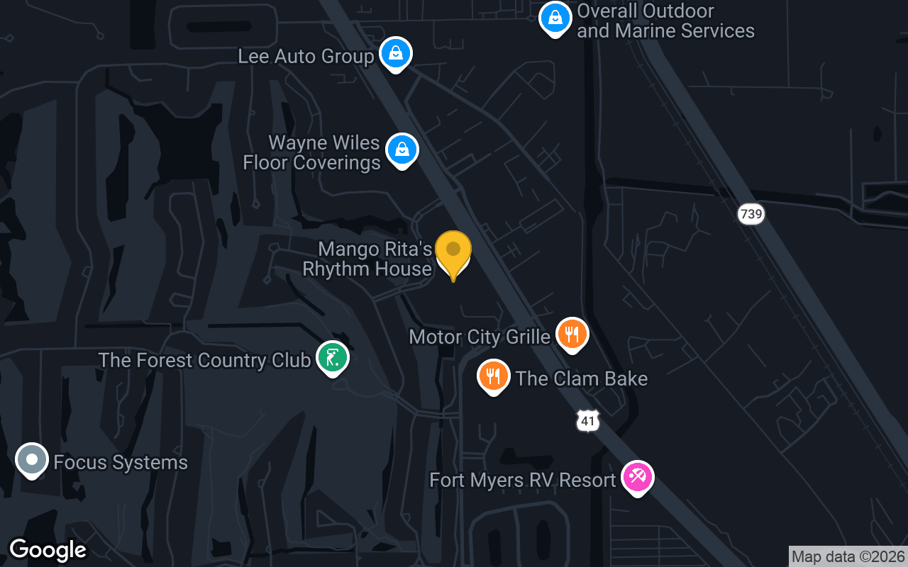 Map of Mangorita's Rhythm House