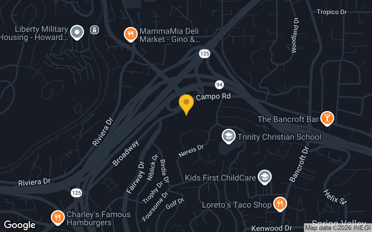 Map of Manny's Cocktail Lounge