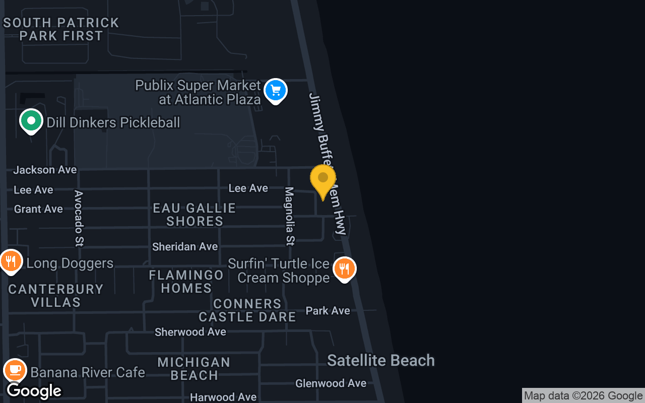 Map of Mavericks Hangar Bar & Grill