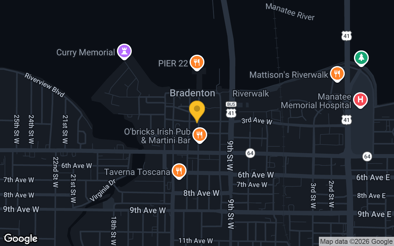 Map of McCabe's Irish Pub