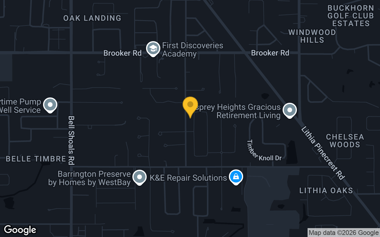 Map of McCann residence