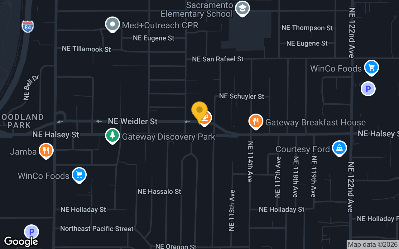 Map of McGillacuddy's Sports Bar & Grill