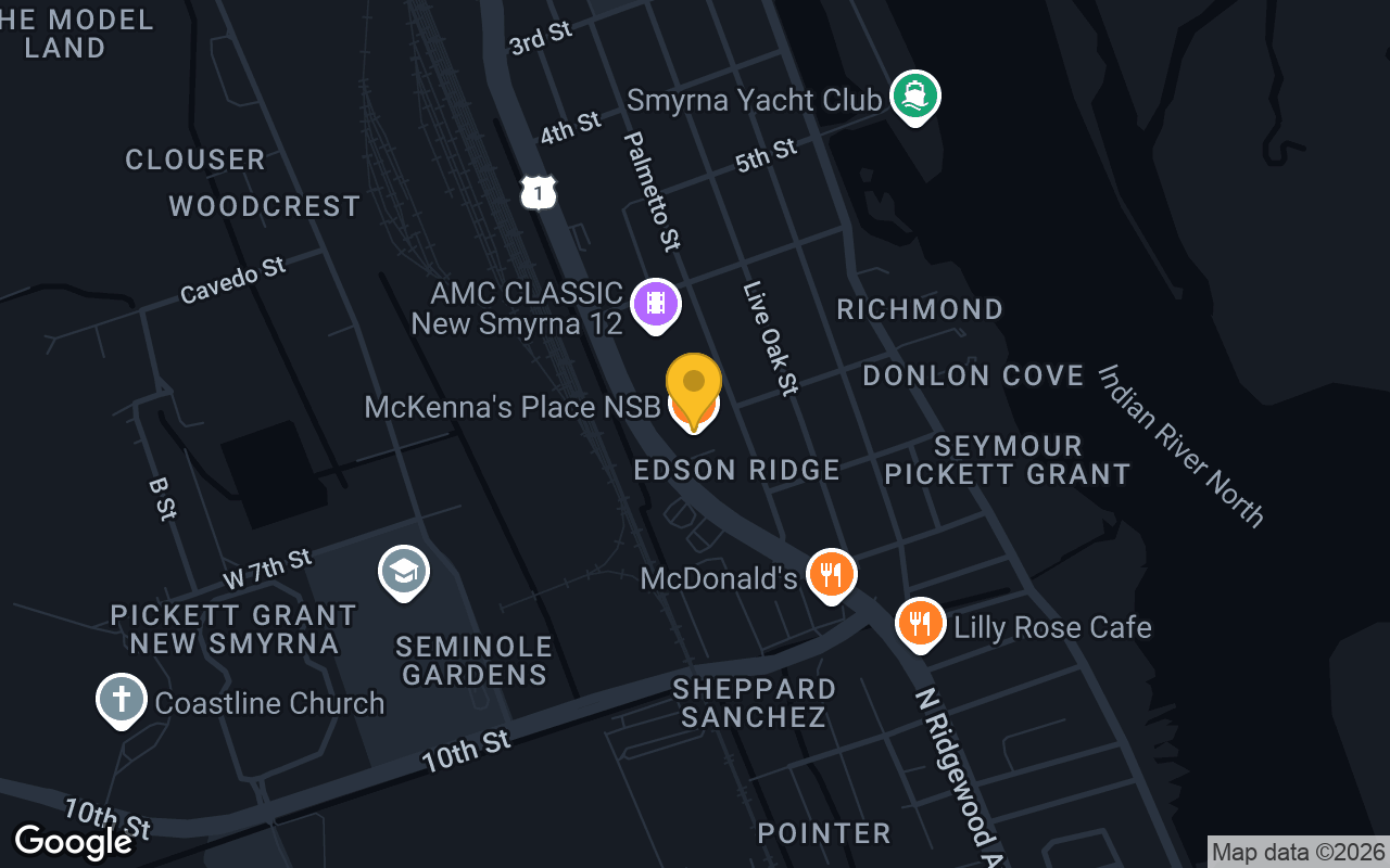 Map of Mckenna's Place