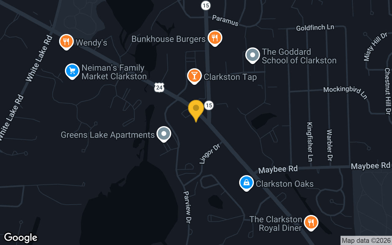 Map of Mr. B's Roadhouse