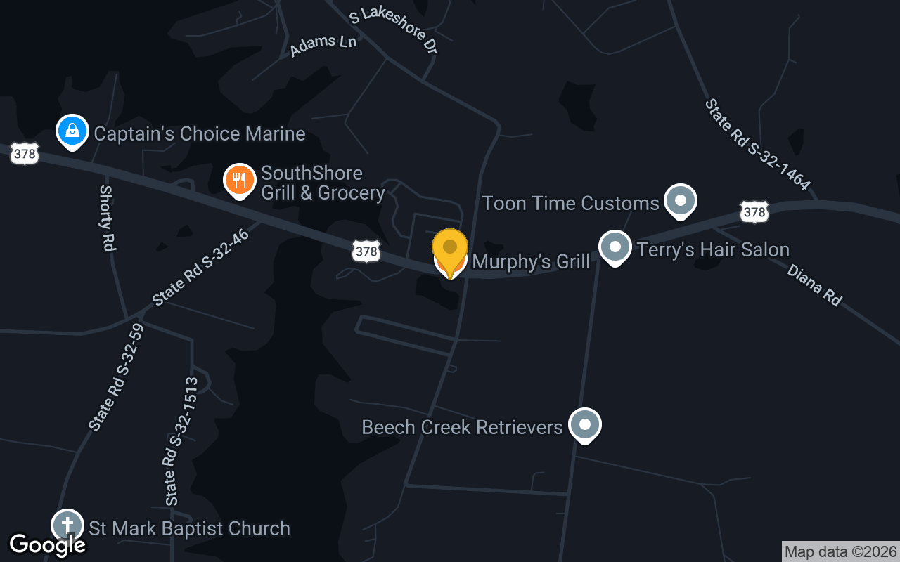 Map of Murphys Grill