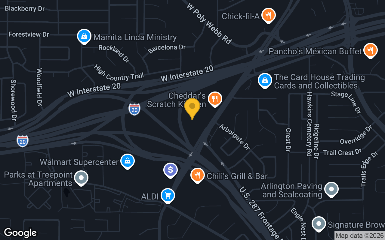 Map of No Frills Grill