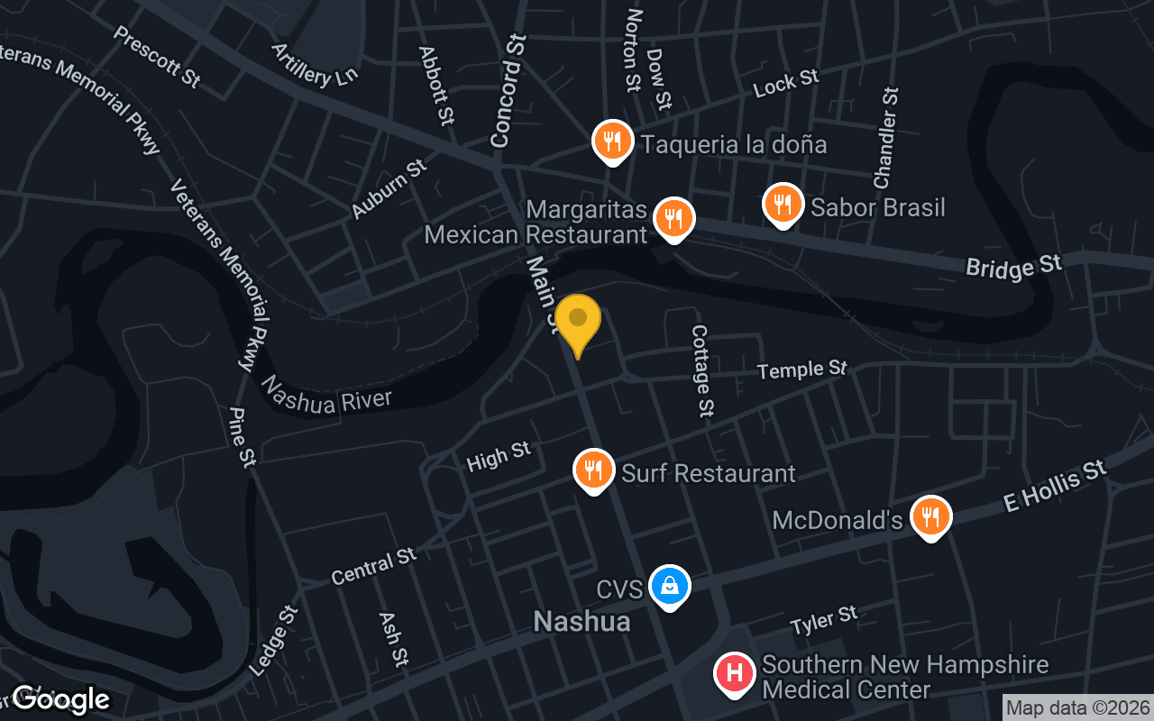 Map of O'Brien's Sports Bar