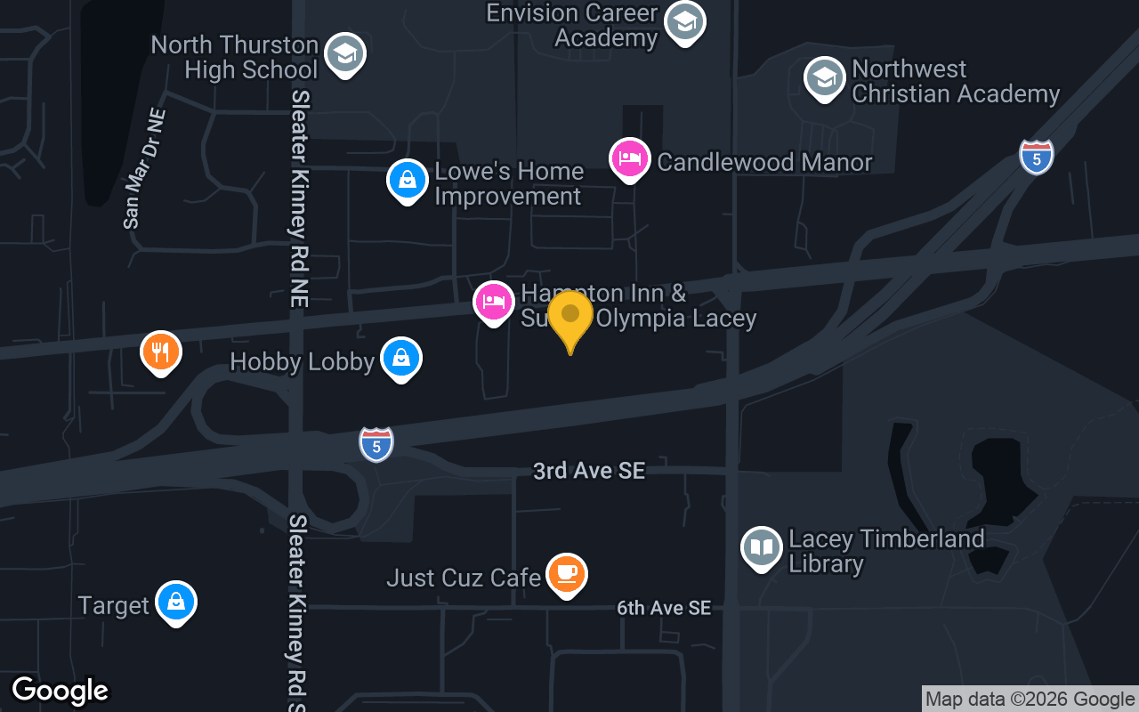 Map of O'Blarney's Irish Pub