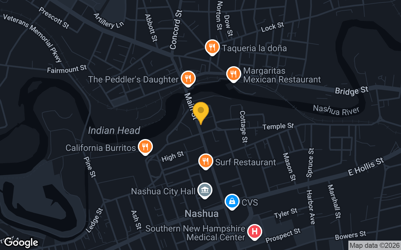 Map of Odd Fellows Brewing Co
