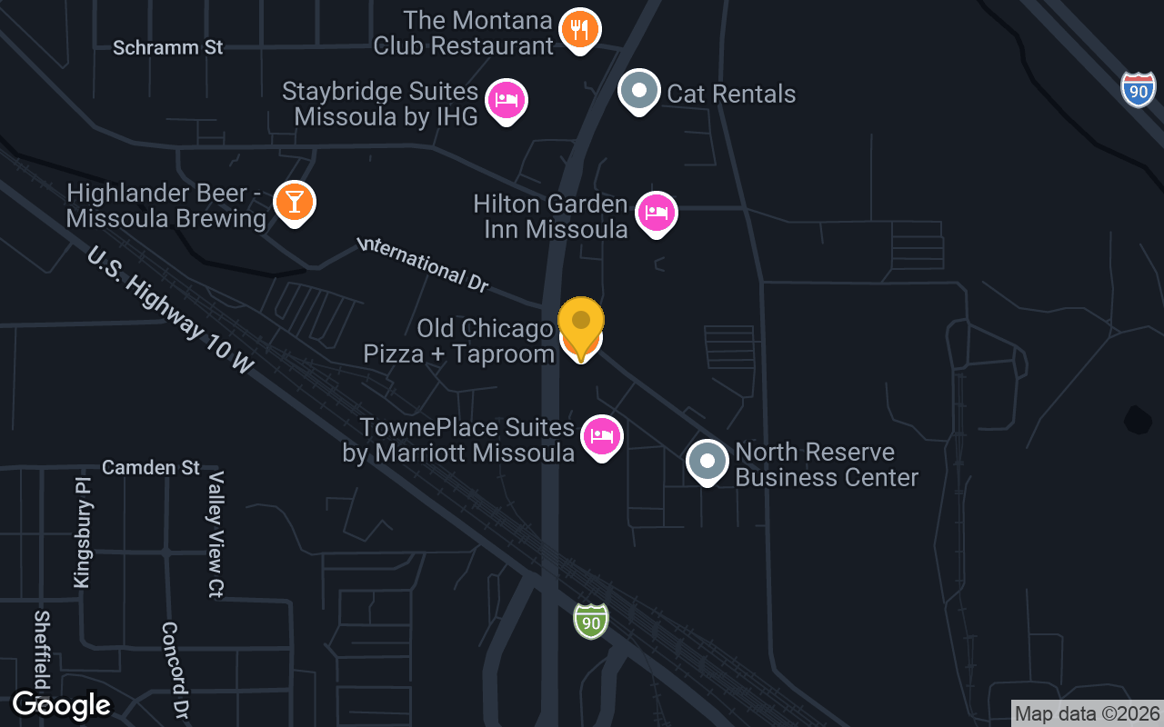 Map of Old Chicago Missoula