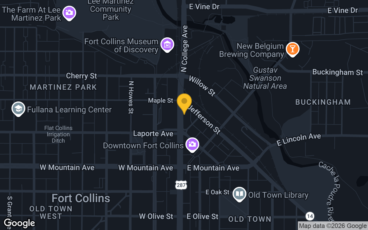 Map of Old Town Putt