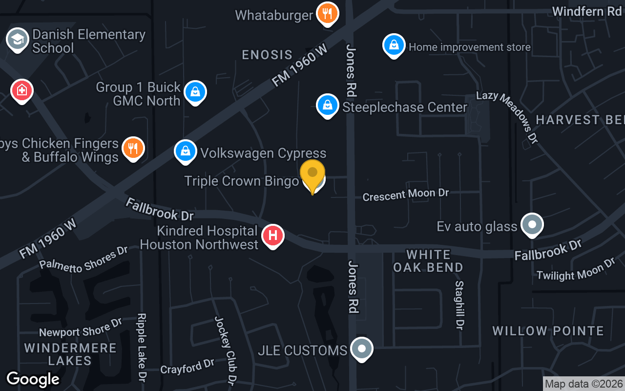 Map of On the Rox  Jones Rd