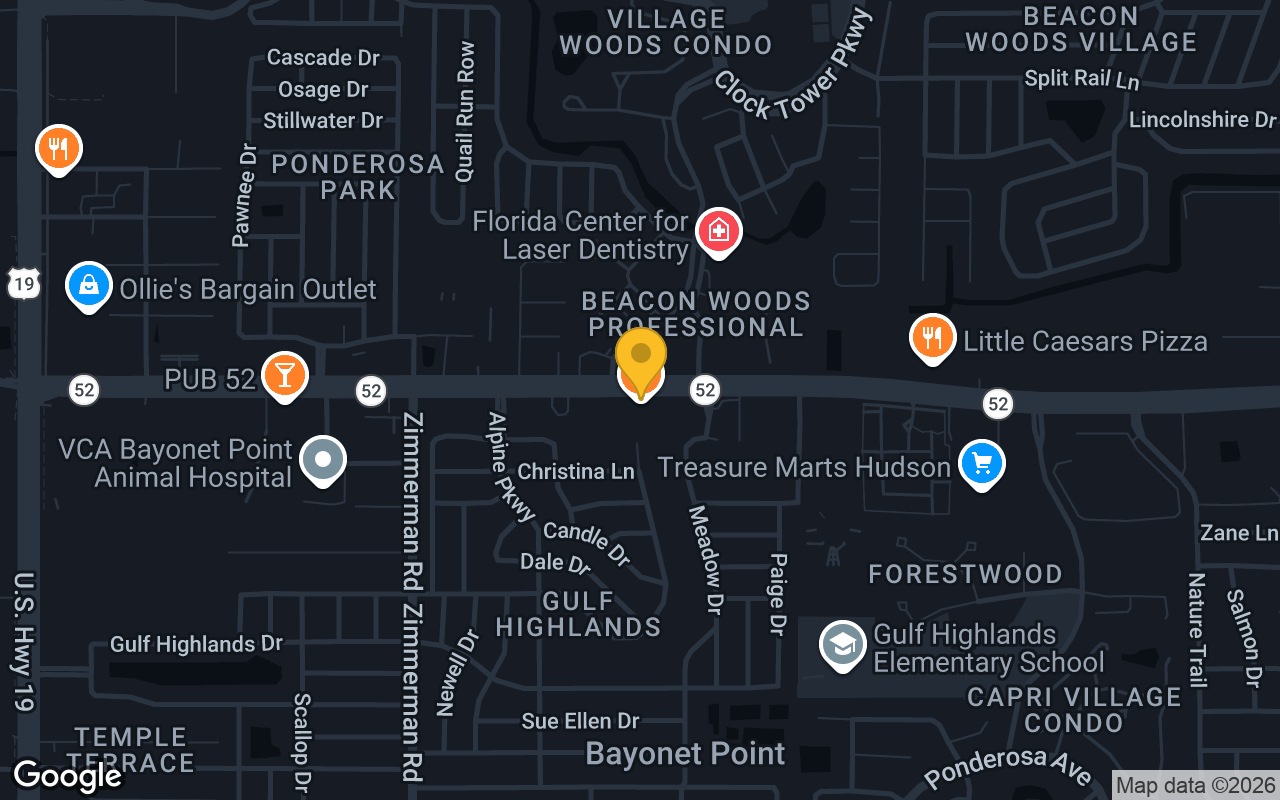 Map of Overtime Sports Bar