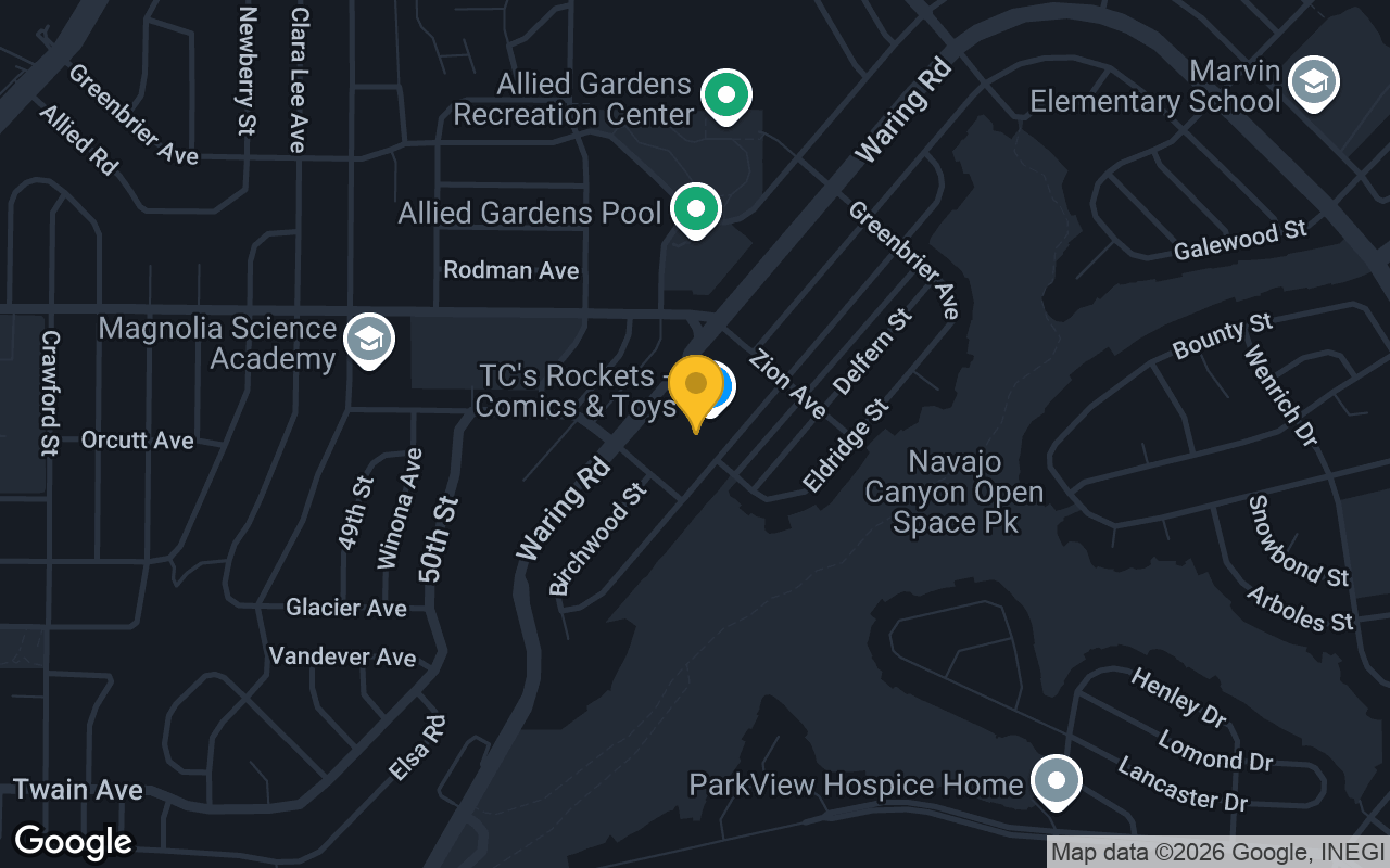 Map of Pal Joeys