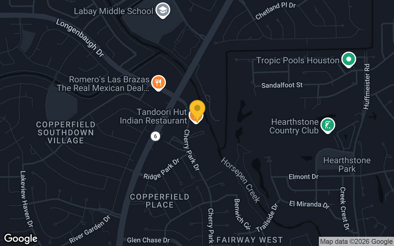Map of Pennison's Sports Pub Too
