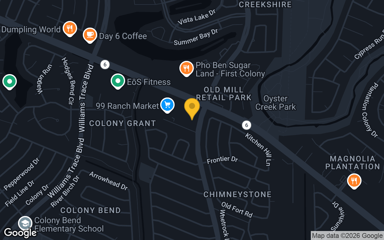 Map of Pennison's Sports Pub
