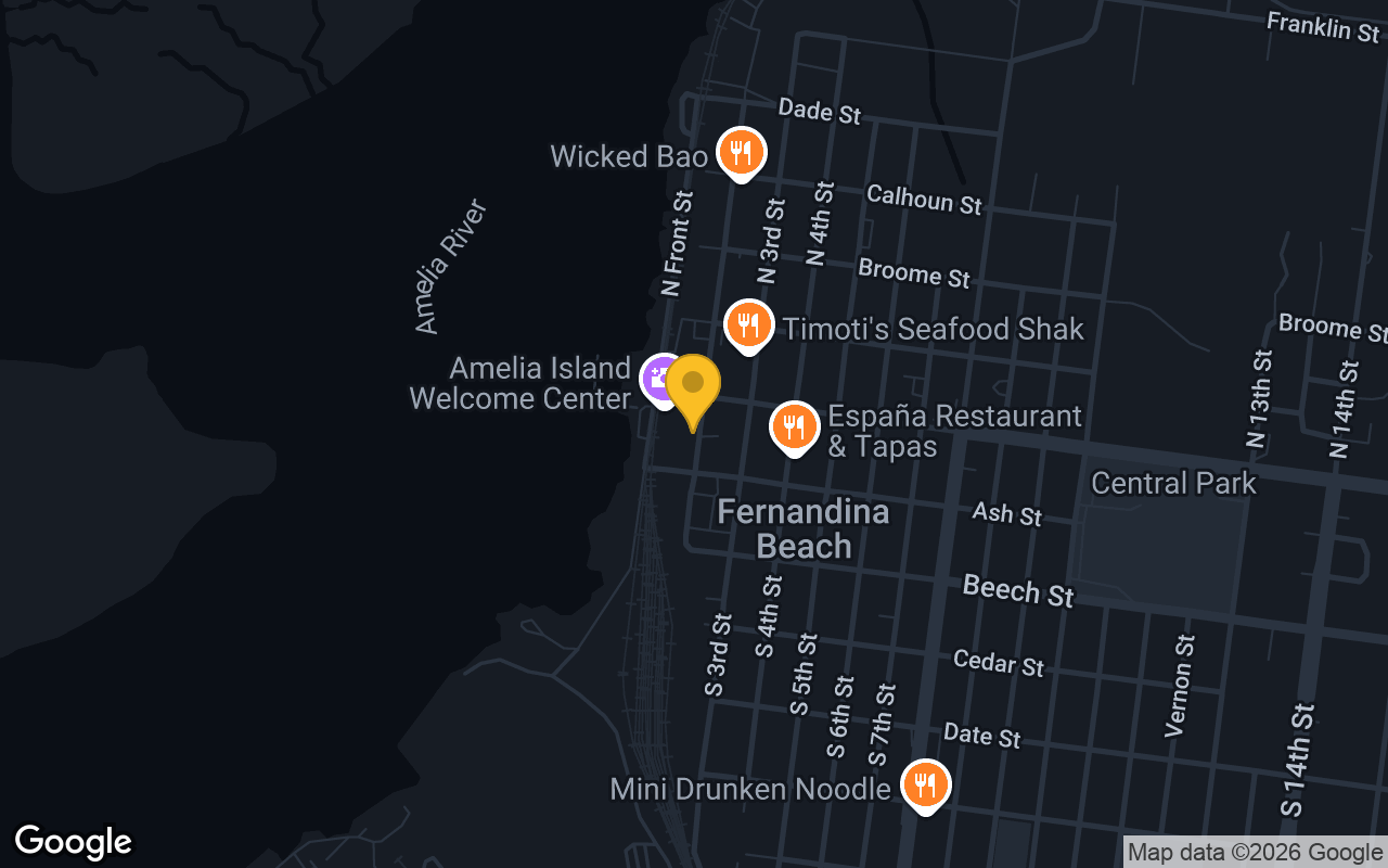 Map of PJD'S Beer & Wine Garden