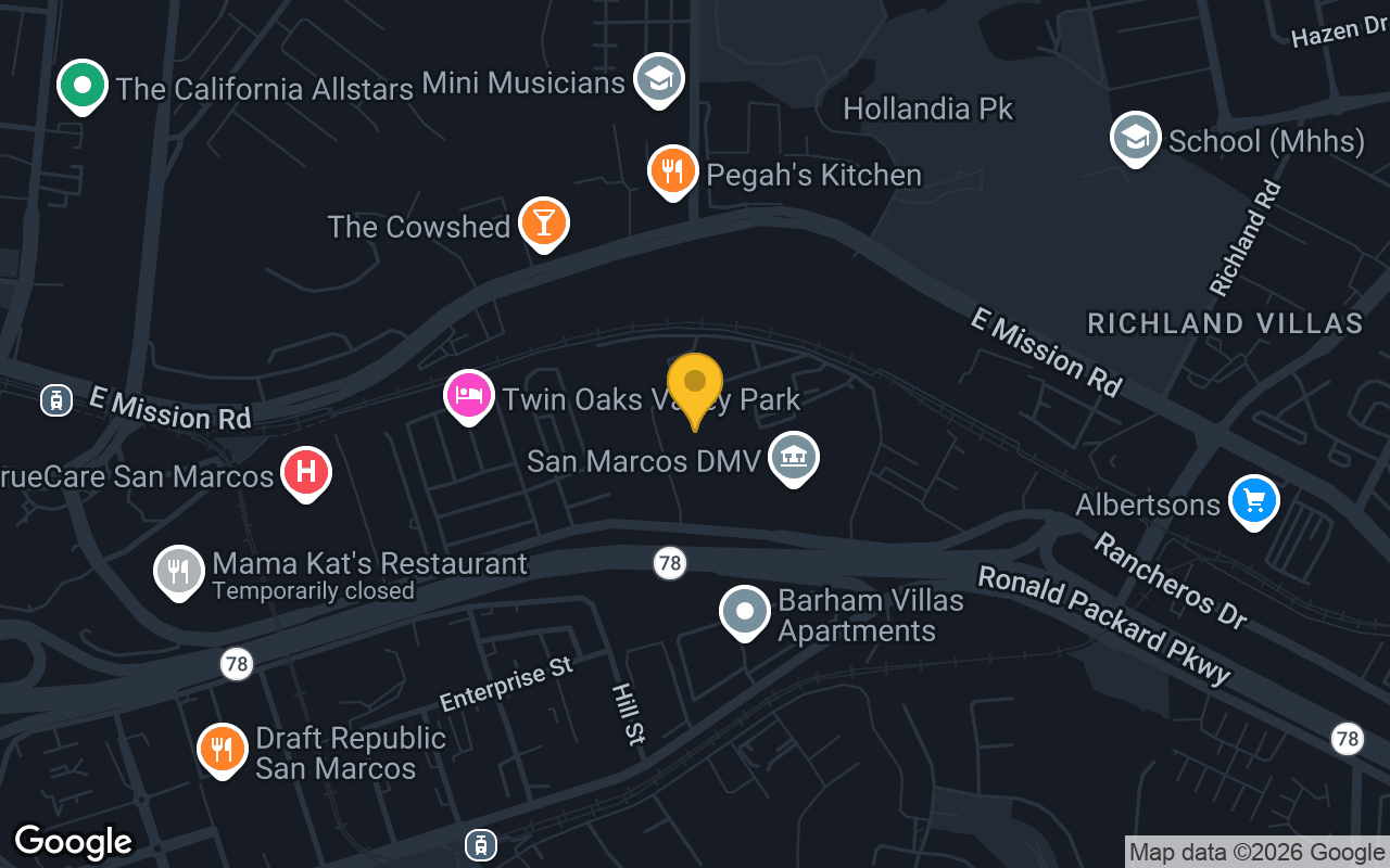 Map of Port Brewing / The Lost Abbey