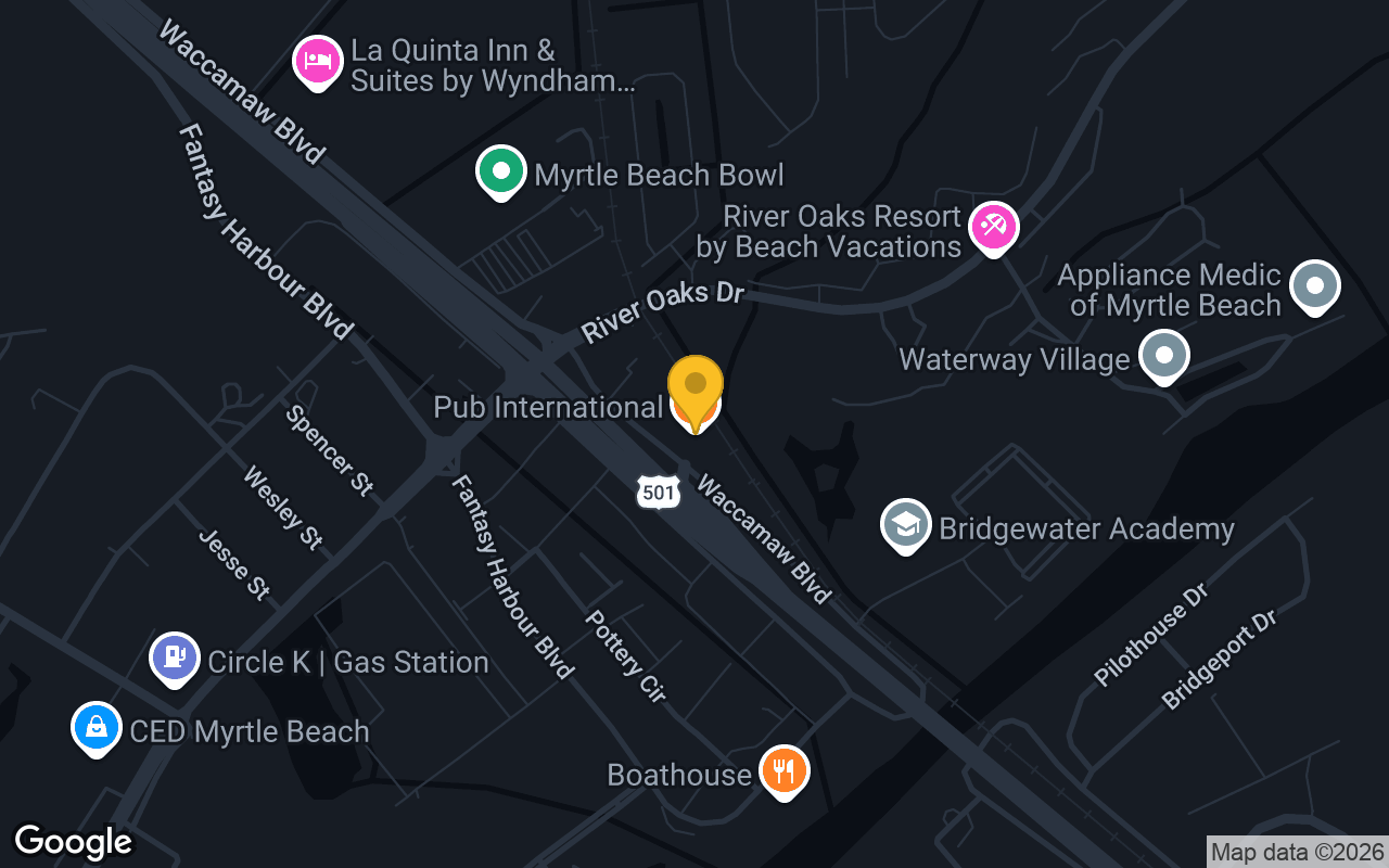 Map of Pub International