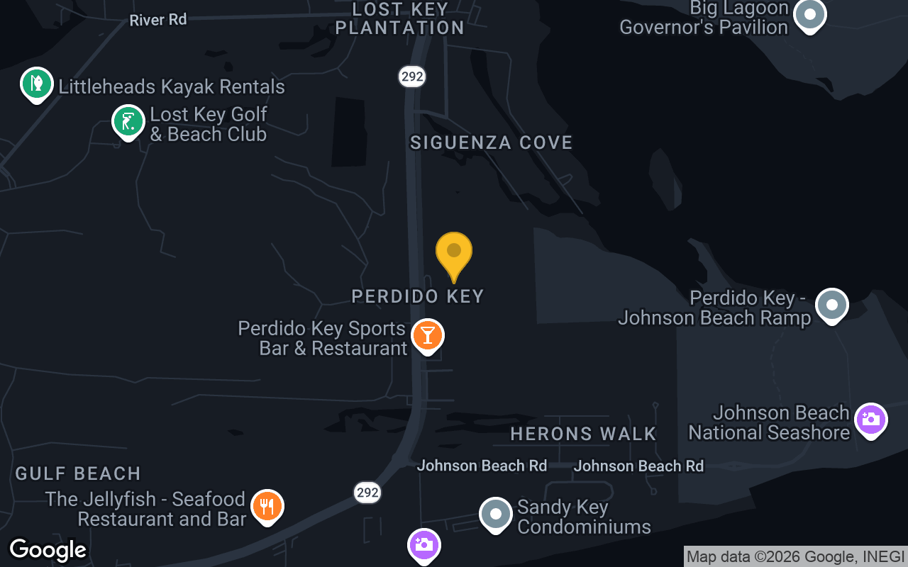 Map of Purple Parrot Beach Bar