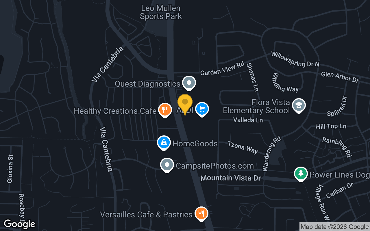 Map of Rosati's Pizza