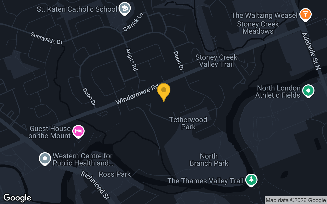 Map of Spencer Hotel & Conference Centre
