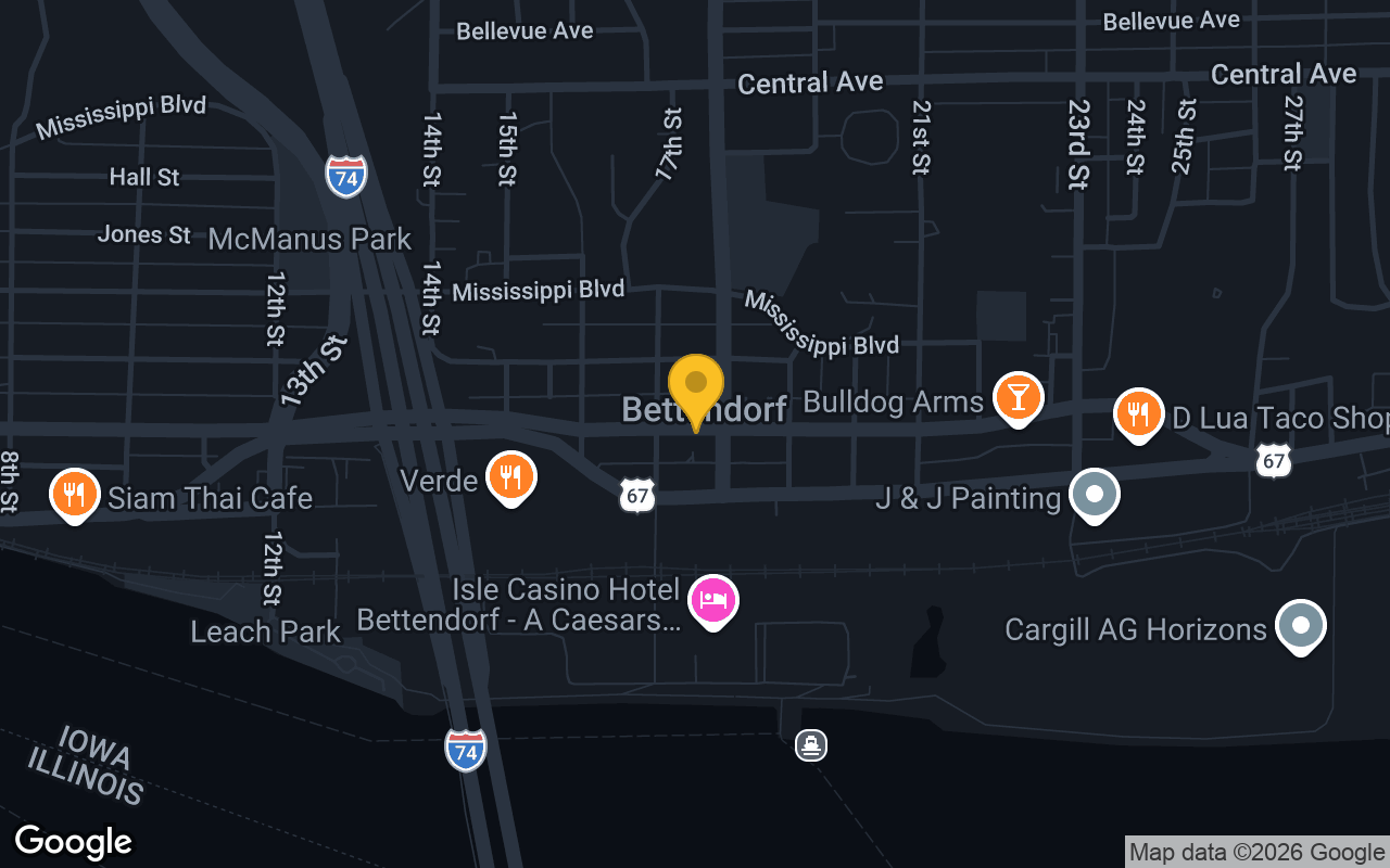 Map of Sports Fans Pizza