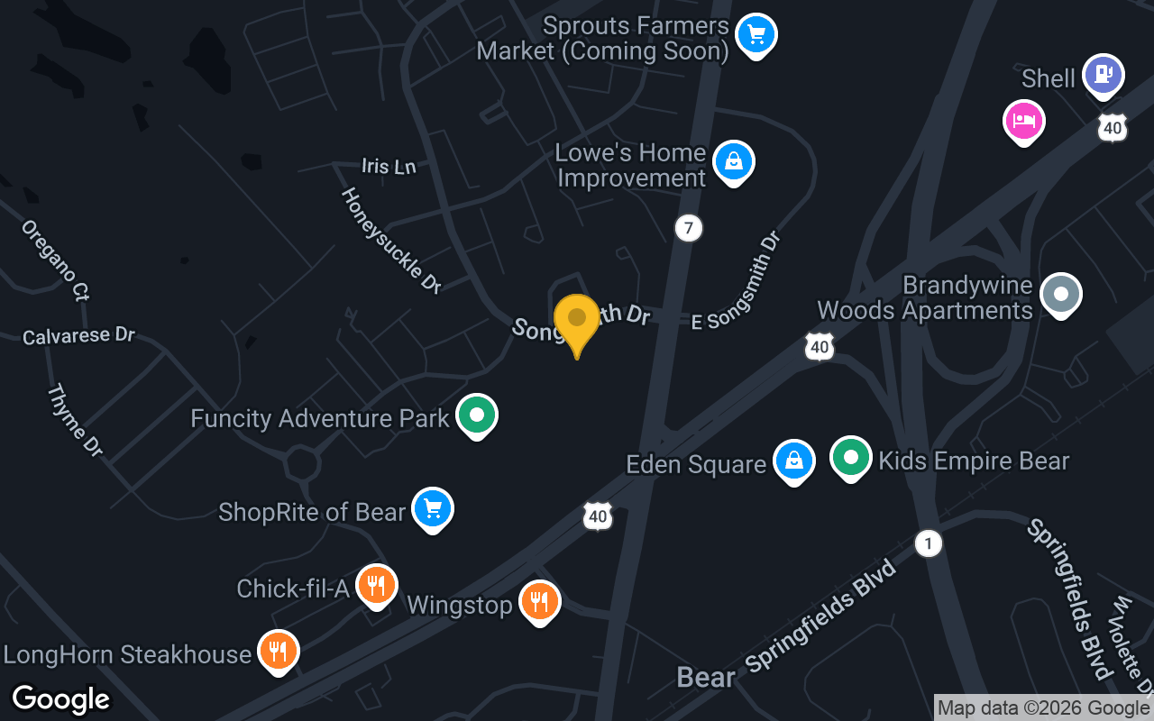 Map of Stewart's Brewing Co.