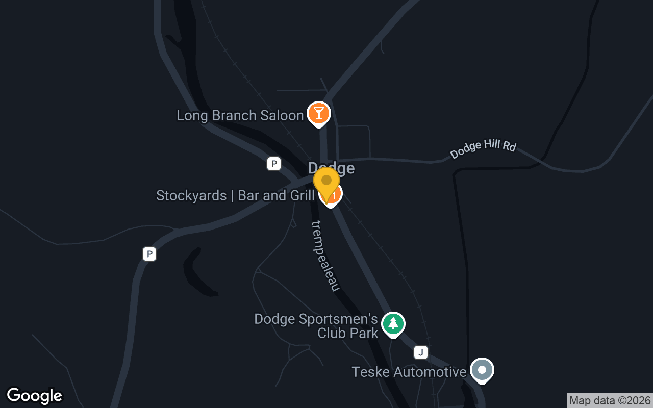 Map of Stockyards Bar and Grill LLC