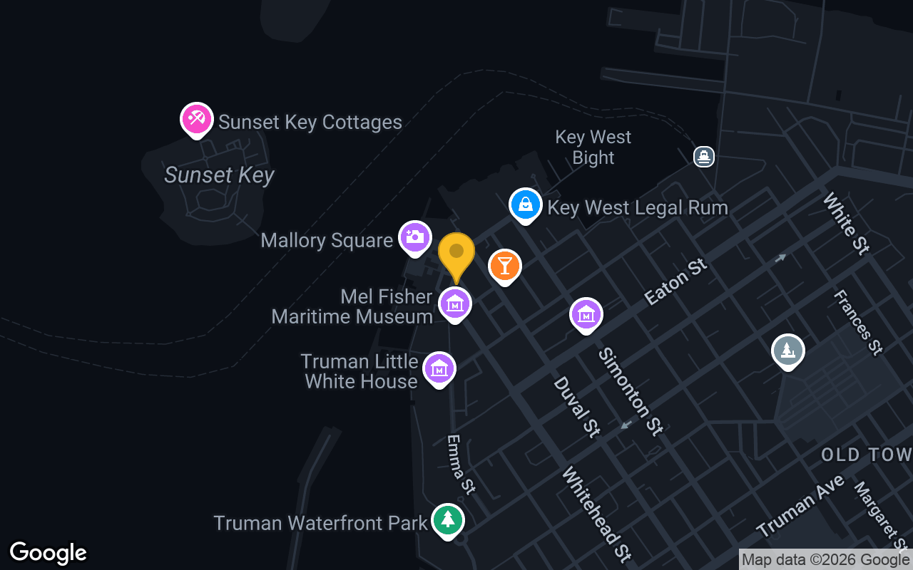 Map of Surly Siren Saloon