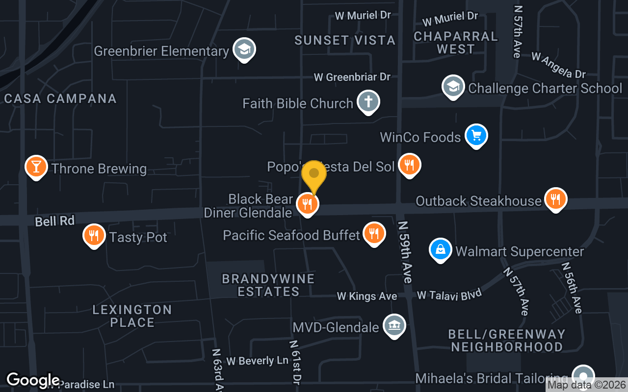 Map of Tailgaters Sports Bar and Grill