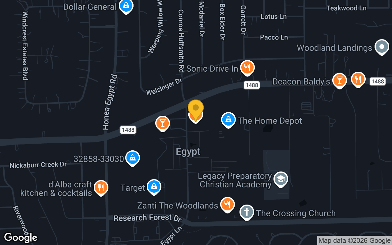 Map of Tailgators Pub & Grill Magnolia