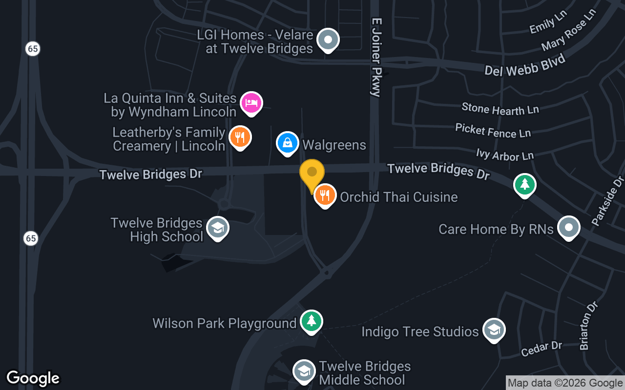Map of The 12 Wine Bar & Kitchen