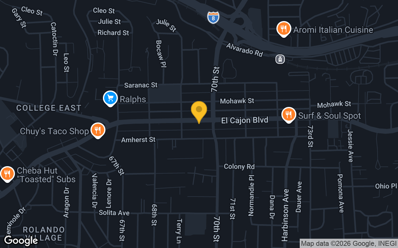 Map of The BLVD