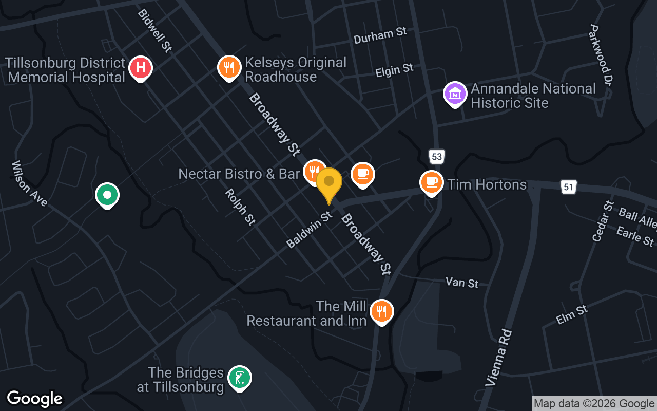 Map of The Copper Mug