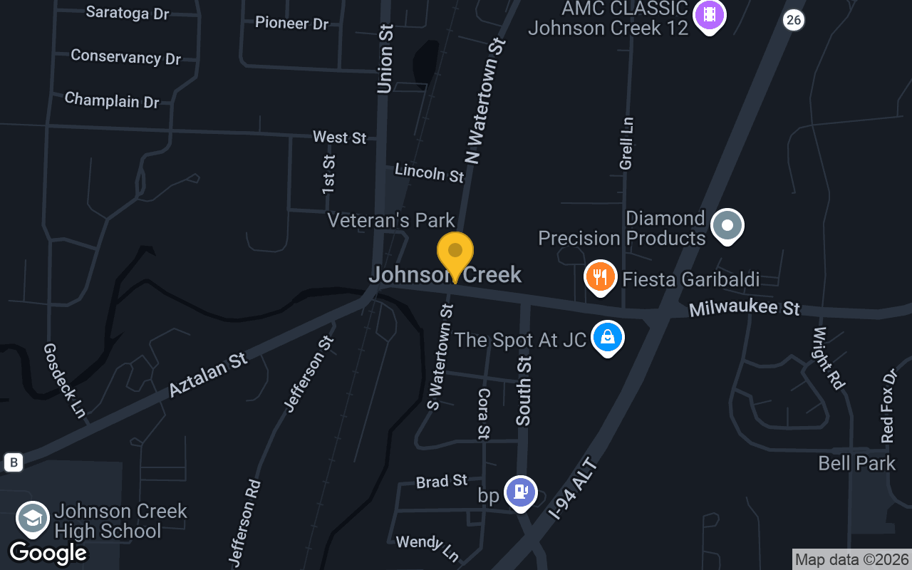 Map of The Corner Bar