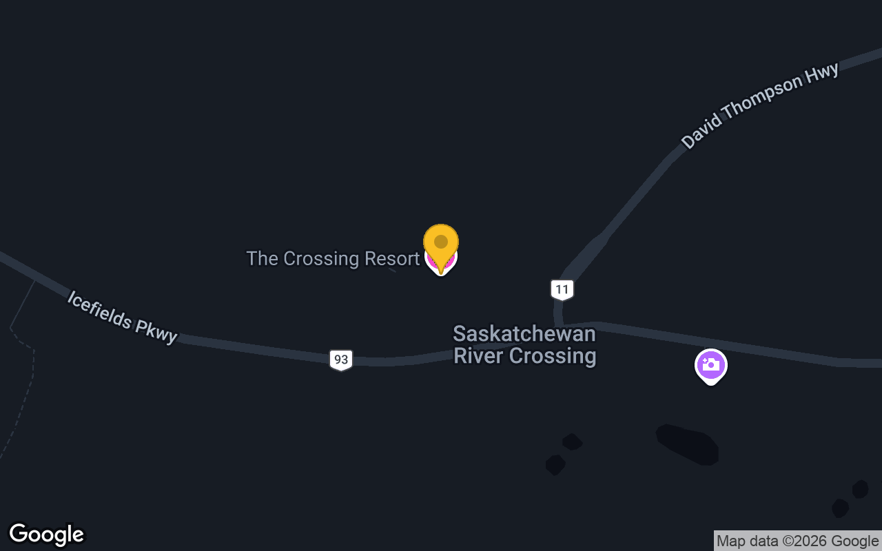 Map of The Crossing Resort The Parkway Pub