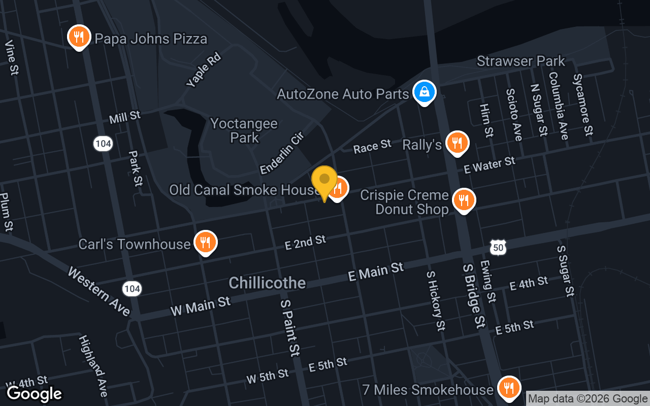Map of The Dock At Water