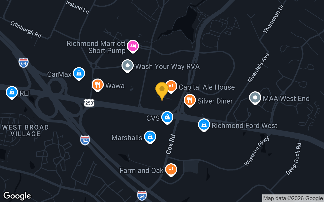 Map of The Fishin' Pig RVA