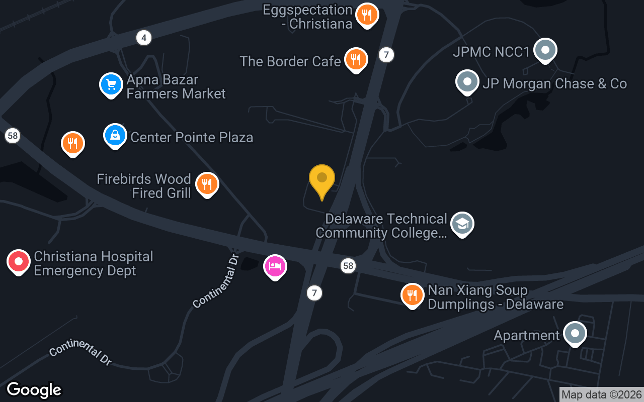 Map of The Greene Turtle