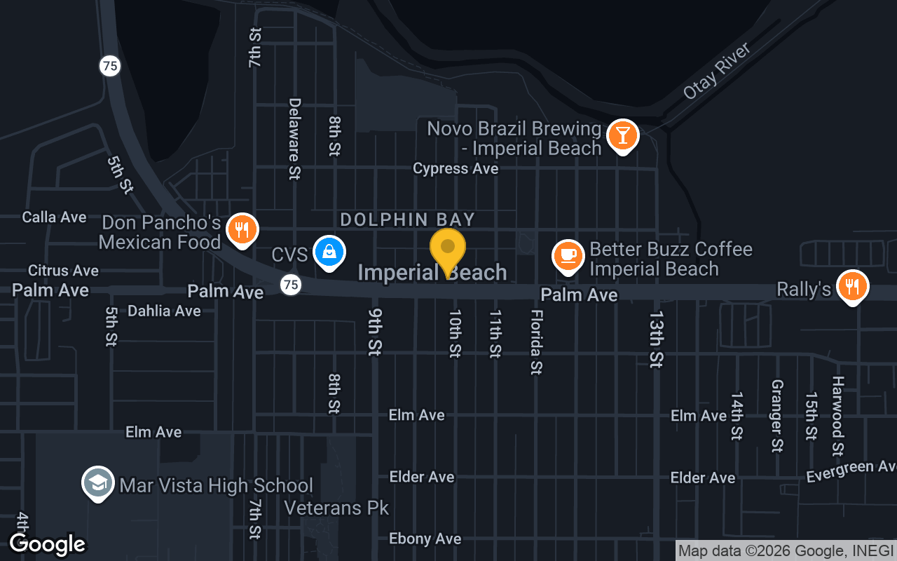 Map of The Salty Frog Bar